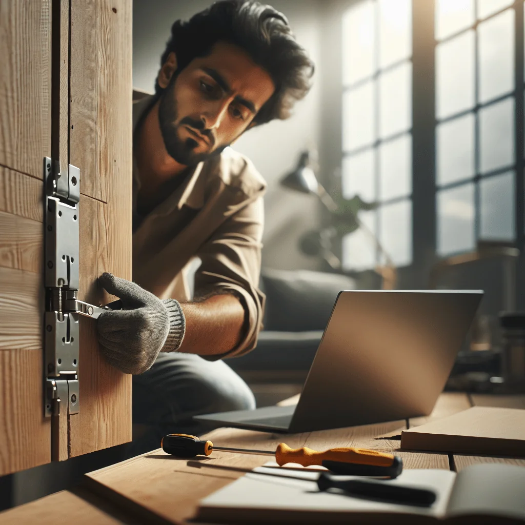 How to Fix a Loose Door flexible joint: simpleton DIY Guide